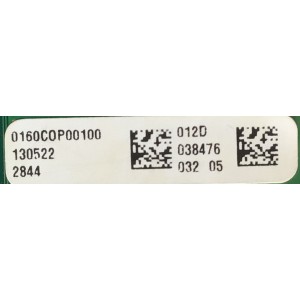 MAIN PARA SMART TV VIZIO / NUMERO DE PARTE 0160C0P00100 / 1P-0133C00-4011 / 0160C0P00100 012 / 130522 / PANEL JE695D3LB3N / MODELO M601D-A3 LFTROWA